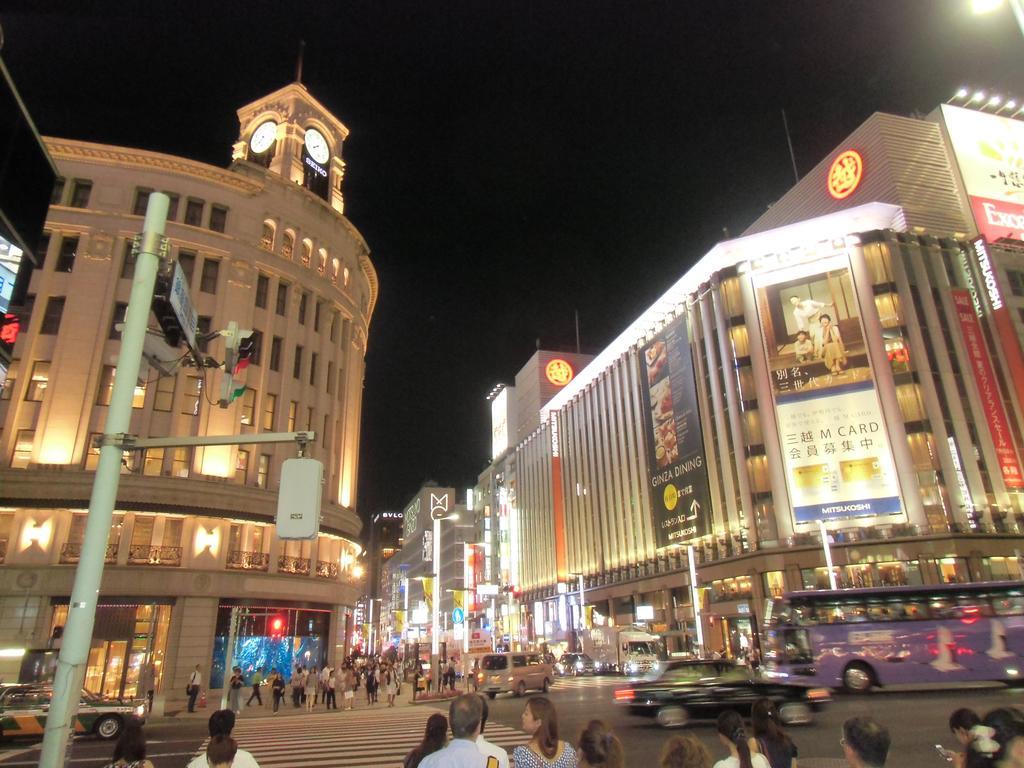 Hotel Monterey Lasoeur Ginza Tokio Exterior foto